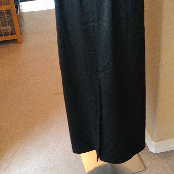 Vintage Randolph Duke strapless sequin black evening dress size 8 - Picture 5 of 13